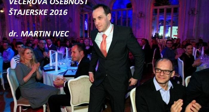 Dr. Martin Ivec – Večerova osebnost Štajerske 2016