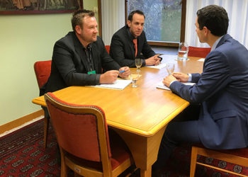 Ponovni sestanek z avstrijskimi poslanci