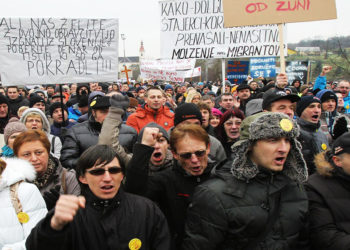 Prijava na protivladni protest