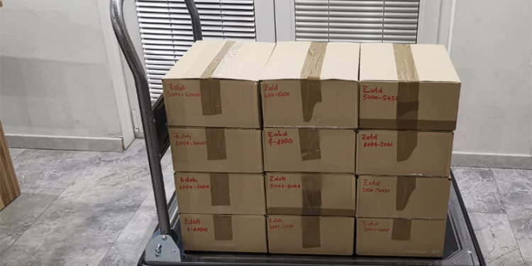 SDMS pred oddajo podpisov